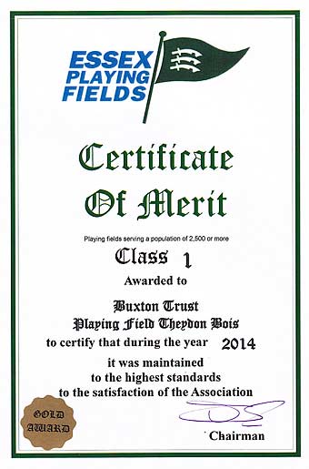 Buxton Trust Award