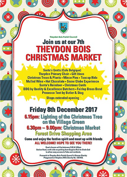 Christmas Market Poster 2017