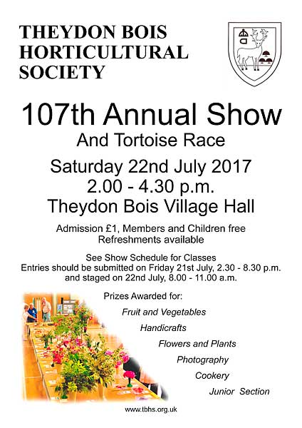 Horticultural Show 2017 Poster