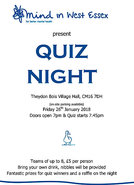 Mind Quiz Night Poster