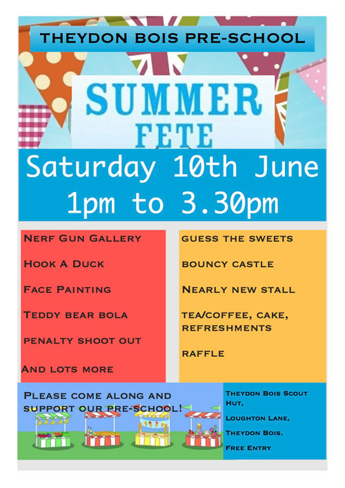 Pre School Summer Fete