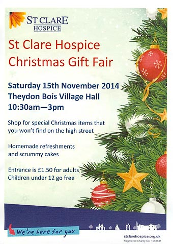 St. Clares Christmas Fair