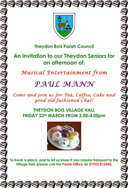 Theydon Seniors Poster