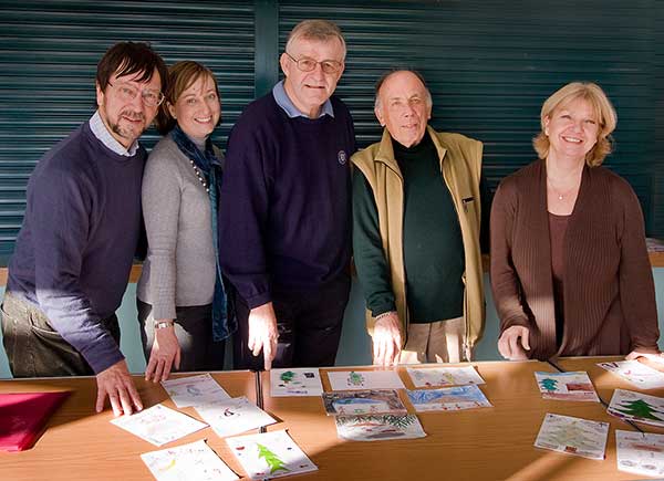 Christmas Card Judges 2009