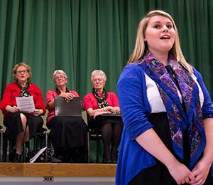 Melissa Wood sings Silent Night