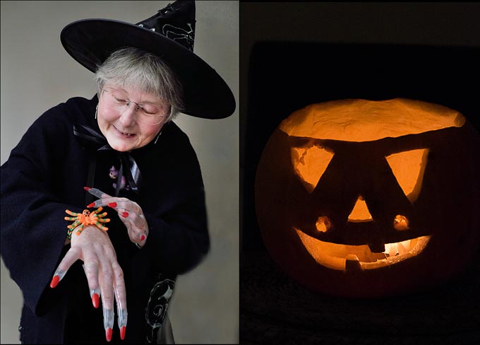 Halloween in Theydon Bois