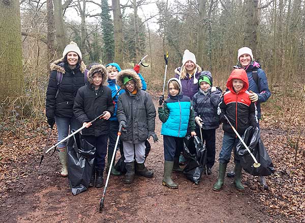 Theydon Cubs Litter Pick