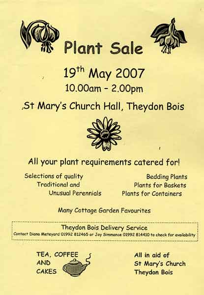 Plant Sale