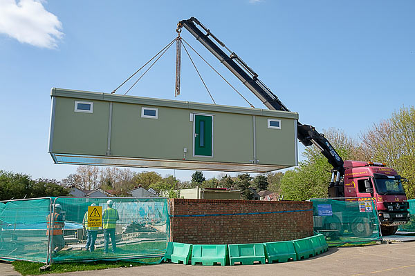 Primary School Changing Rooms Arrive