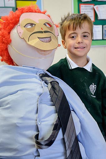 Theydon Bois Primary School Guy Competition