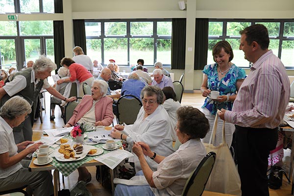 Provision for Elderly tea and chat