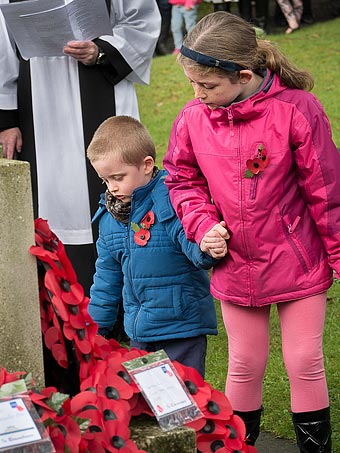 Theydon Bois Remembrance Sunday 2014
