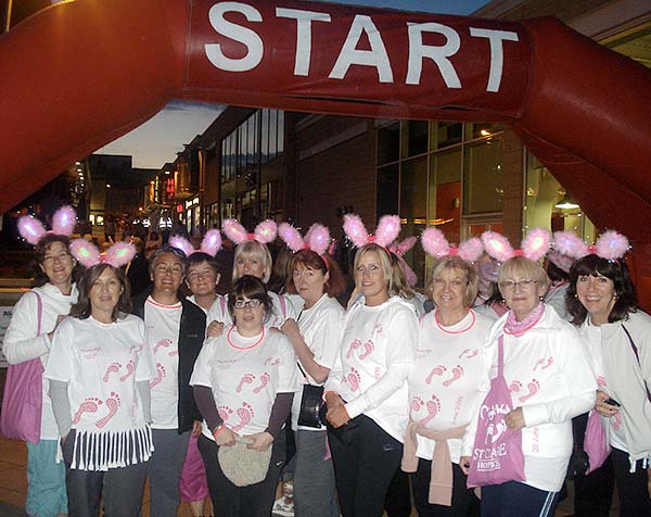 Theydon Girls on Midnight Walk