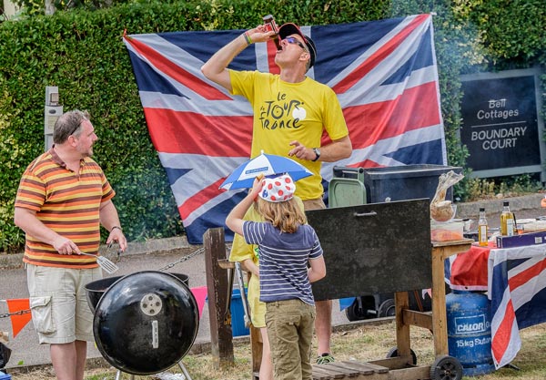 Tour de France at Theydon Bois