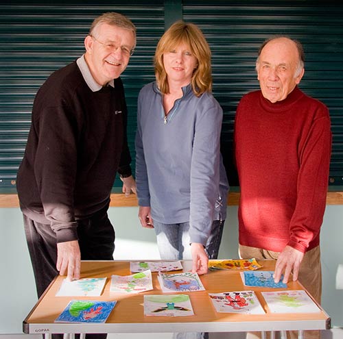 Christmas Card Judging 2008